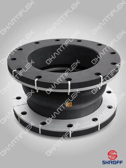 Industrial rubber expansion joint detail
