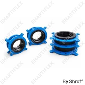 RF Type Bellow with Swivel Flanges & Welded Stretcher Plates