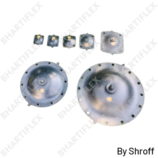 Rubber Diaphragms for Weir Type Valves